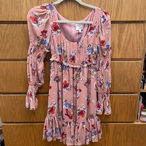 Cinq à Sept Simone Dress size 4 in Bare Rose Multi